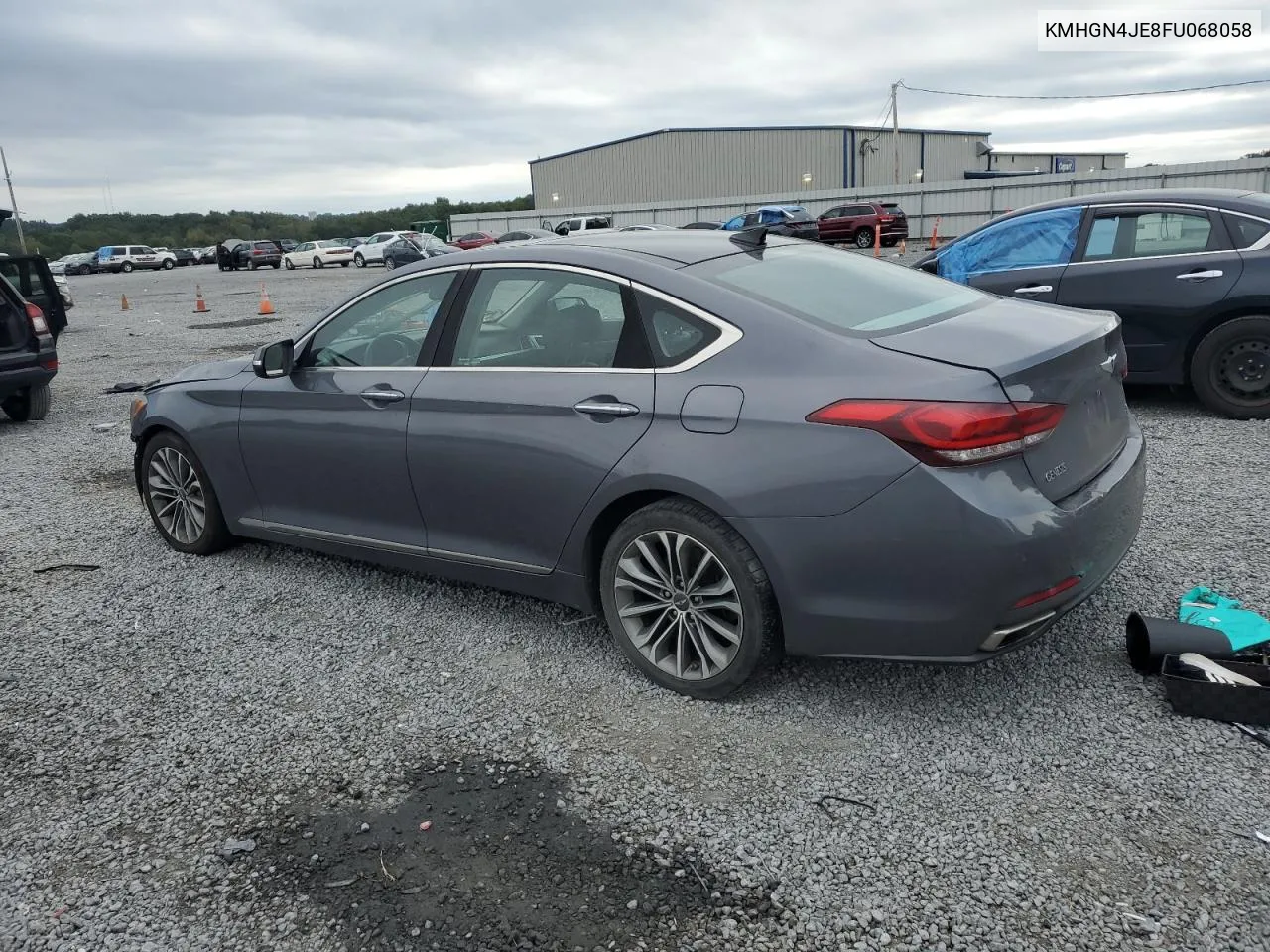 2015 Hyundai Genesis 3.8L VIN: KMHGN4JE8FU068058 Lot: 71545814