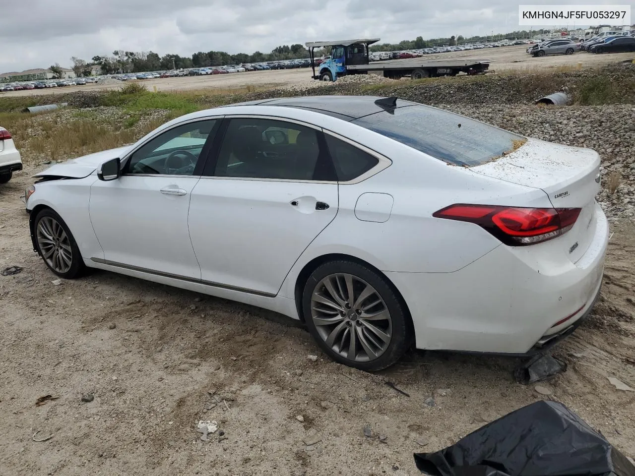 KMHGN4JF5FU053297 2015 Hyundai Genesis 5.0L