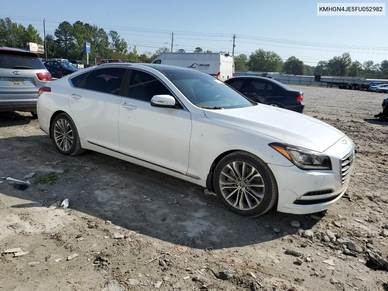 KMHGN4JE5FU052982 2015 Hyundai Genesis 3.8L