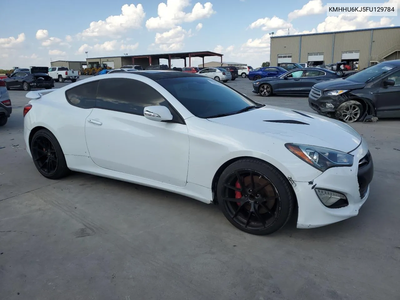 KMHHU6KJ5FU129784 2015 Hyundai Genesis Coupe 3.8L