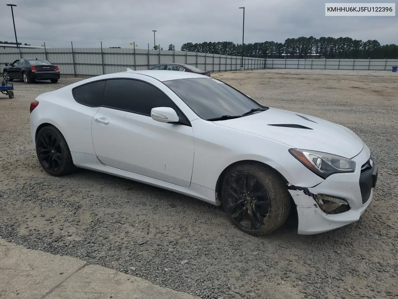 2015 Hyundai Genesis Coupe 3.8L VIN: KMHHU6KJ5FU122396 Lot: 72291494