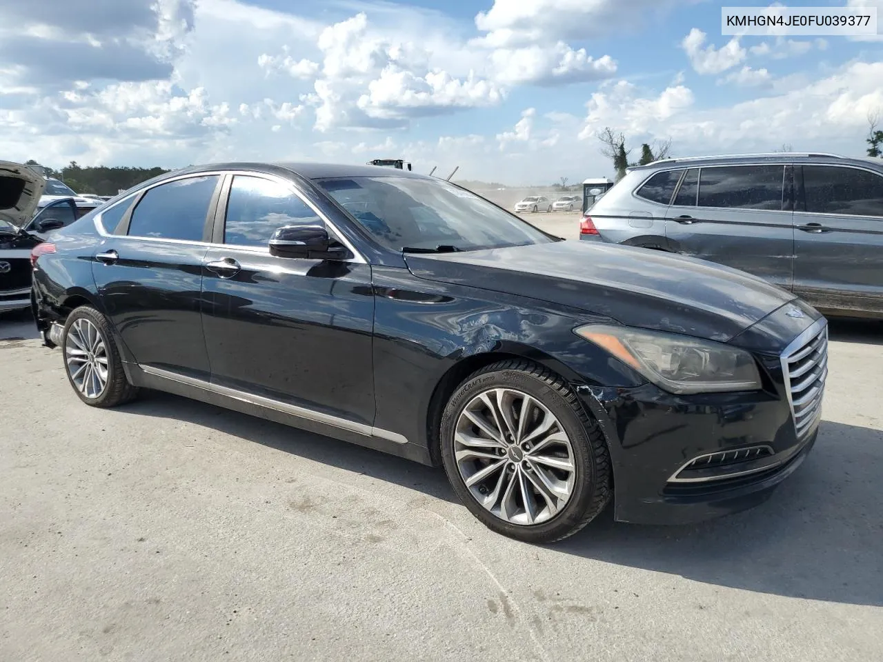 2015 Hyundai Genesis 3.8L VIN: KMHGN4JE0FU039377 Lot: 72476954