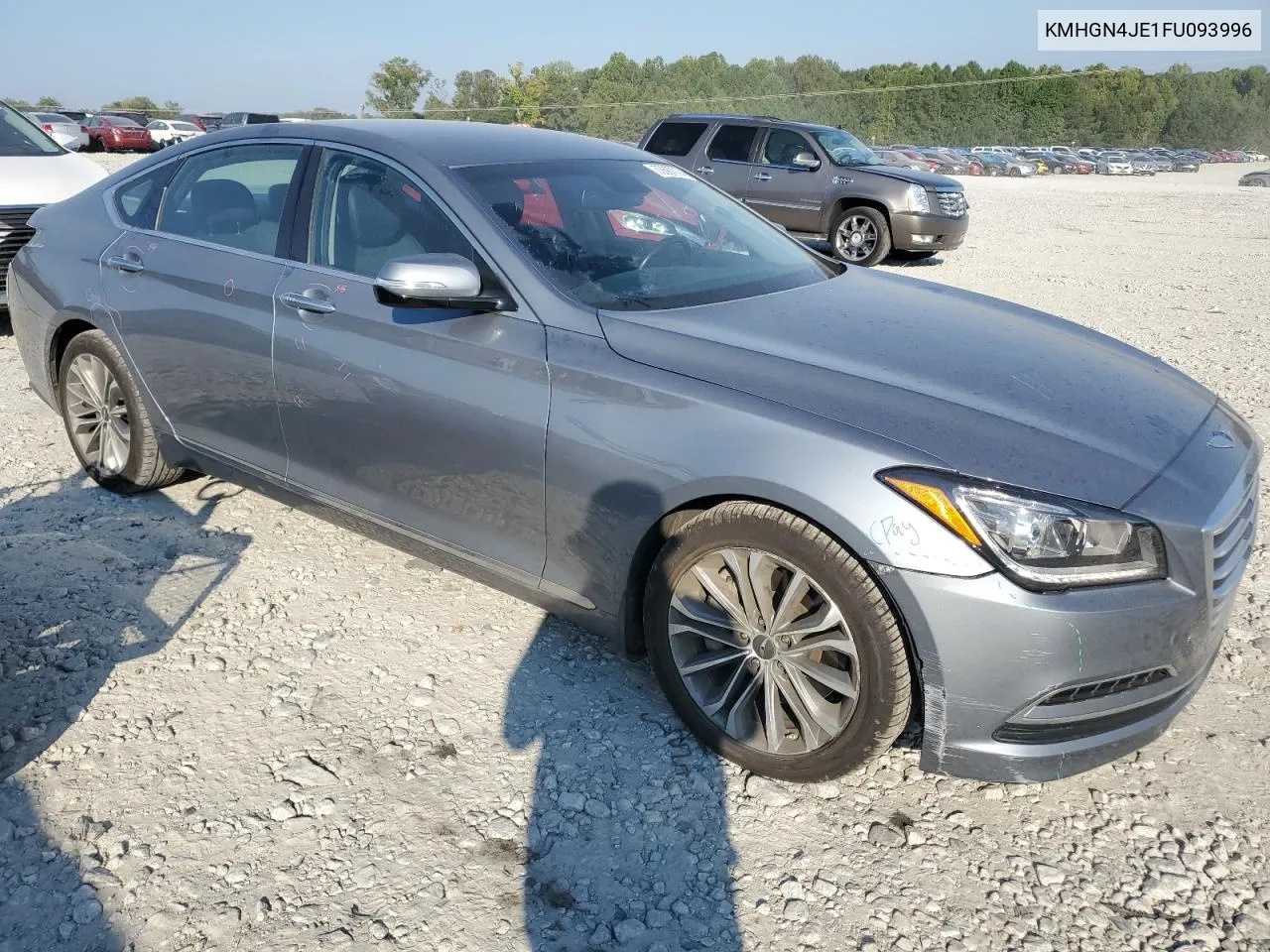 2015 Hyundai Genesis 3.8L VIN: KMHGN4JE1FU093996 Lot: 72687774