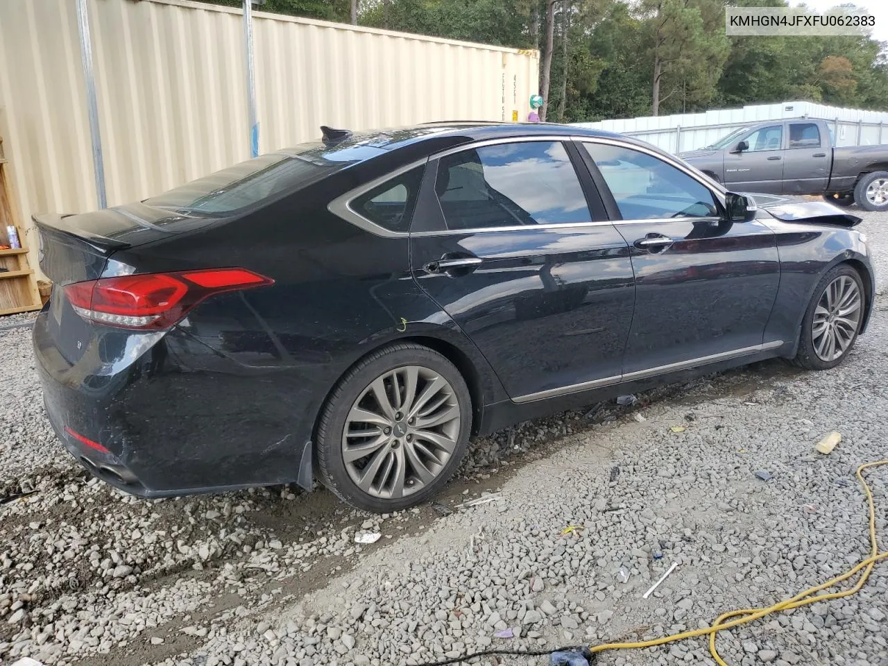 2015 Hyundai Genesis 5.0L VIN: KMHGN4JFXFU062383 Lot: 72953634