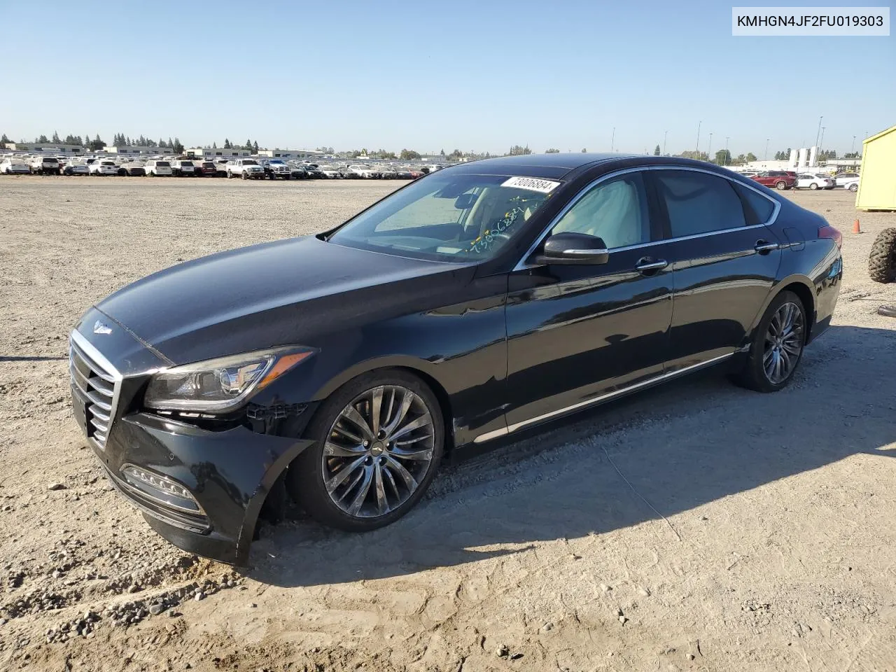 2015 Hyundai Genesis 5.0L VIN: KMHGN4JF2FU019303 Lot: 73006884