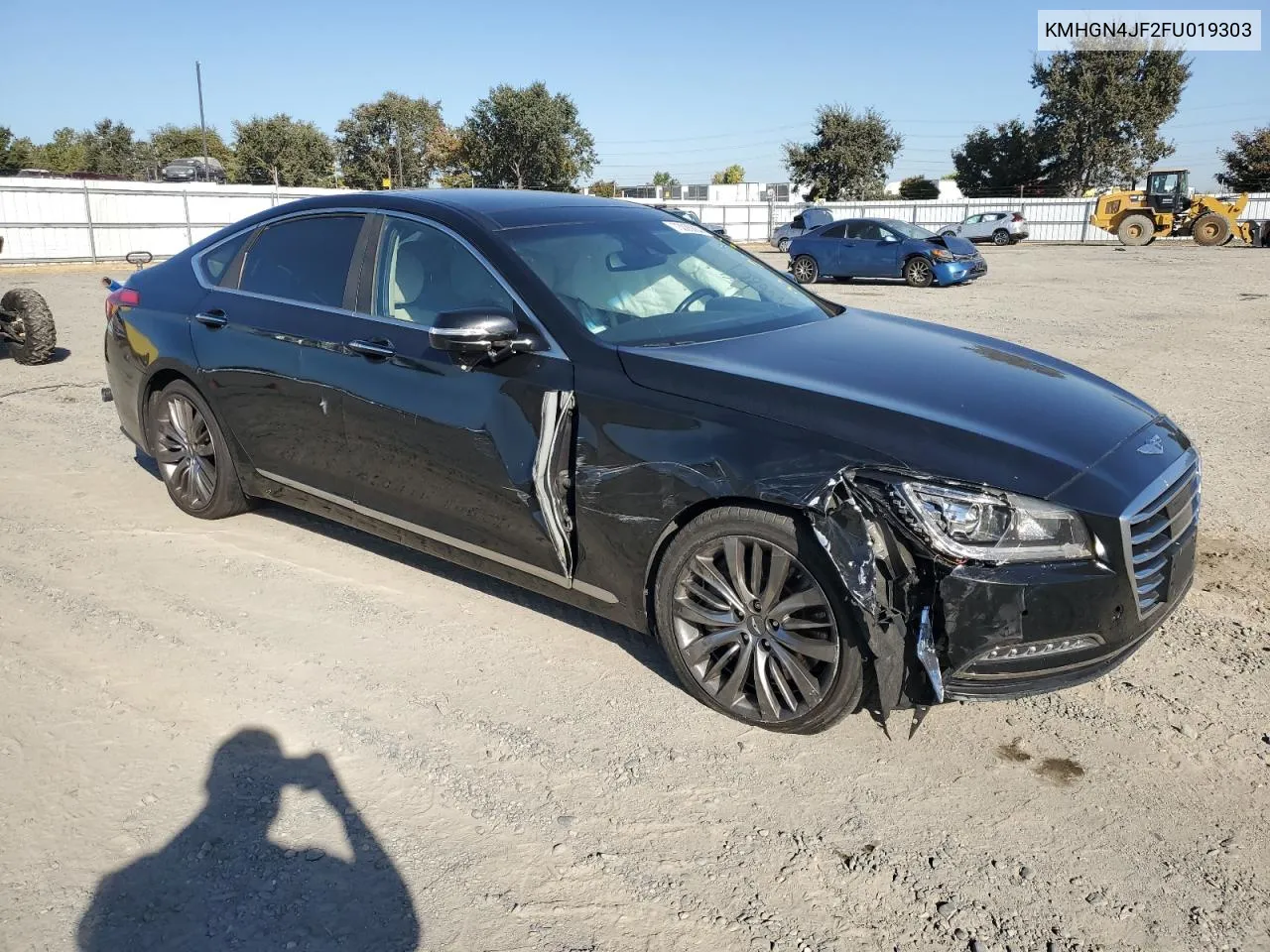 2015 Hyundai Genesis 5.0L VIN: KMHGN4JF2FU019303 Lot: 73006884