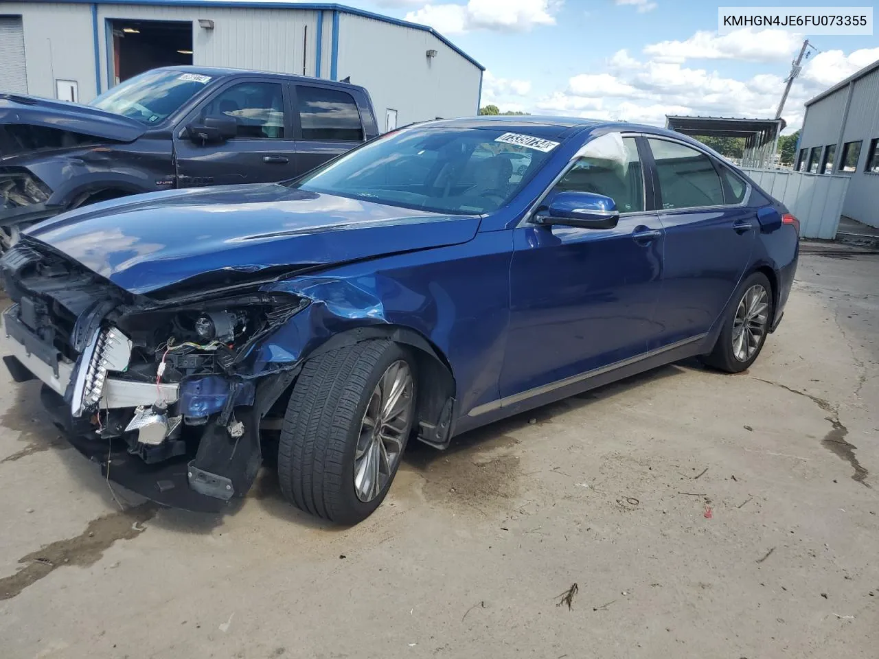 KMHGN4JE6FU073355 2015 Hyundai Genesis 3.8L