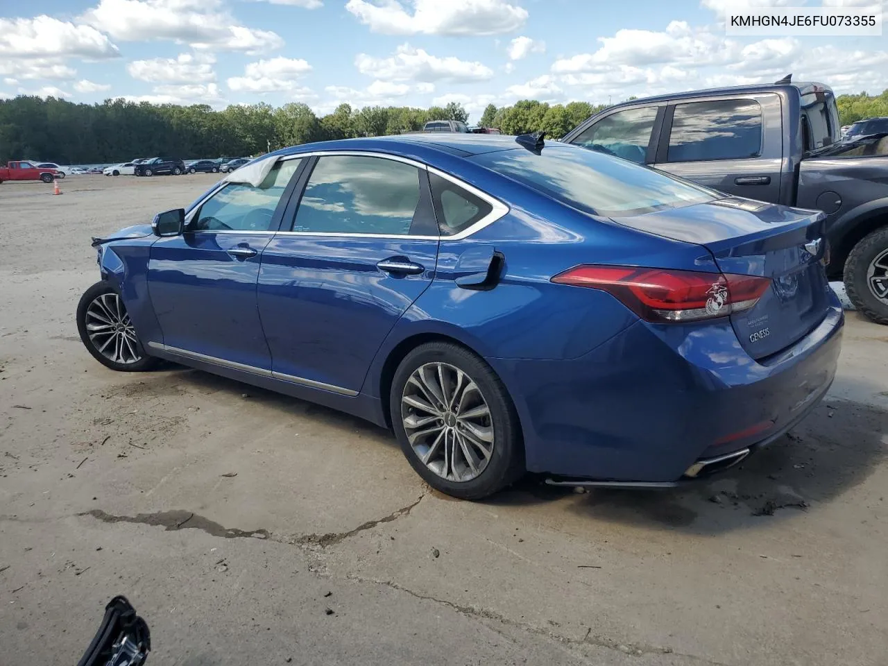 KMHGN4JE6FU073355 2015 Hyundai Genesis 3.8L