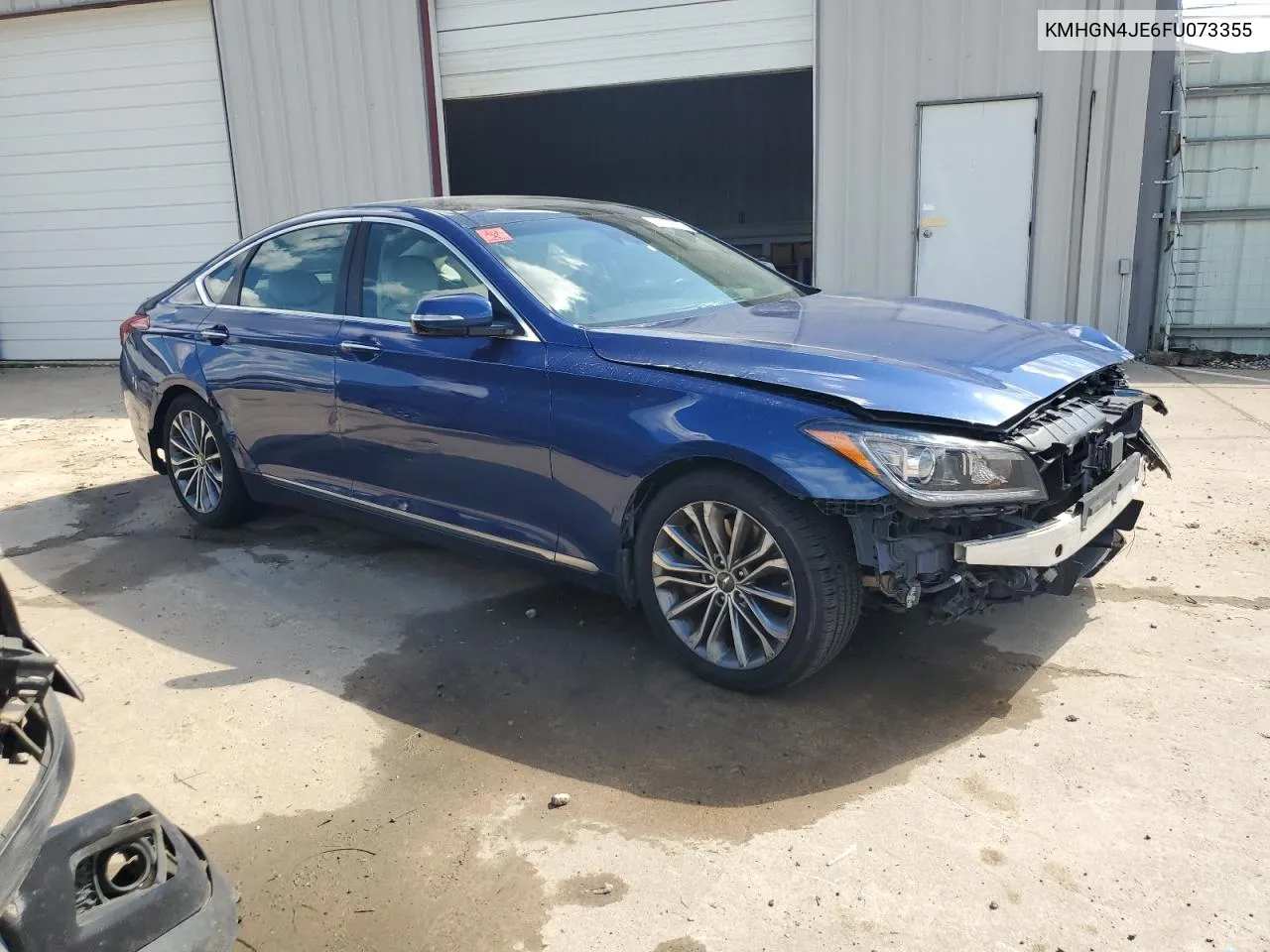 KMHGN4JE6FU073355 2015 Hyundai Genesis 3.8L