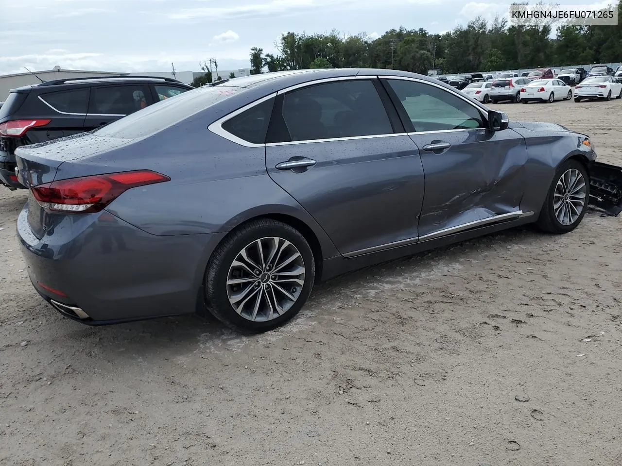 2015 Hyundai Genesis 3.8L VIN: KMHGN4JE6FU071265 Lot: 73380464