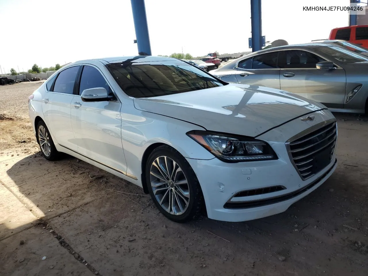 2015 Hyundai Genesis 3.8L VIN: KMHGN4JE7FU094246 Lot: 73562244