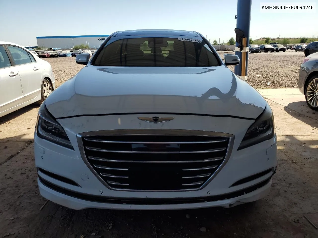 2015 Hyundai Genesis 3.8L VIN: KMHGN4JE7FU094246 Lot: 73562244