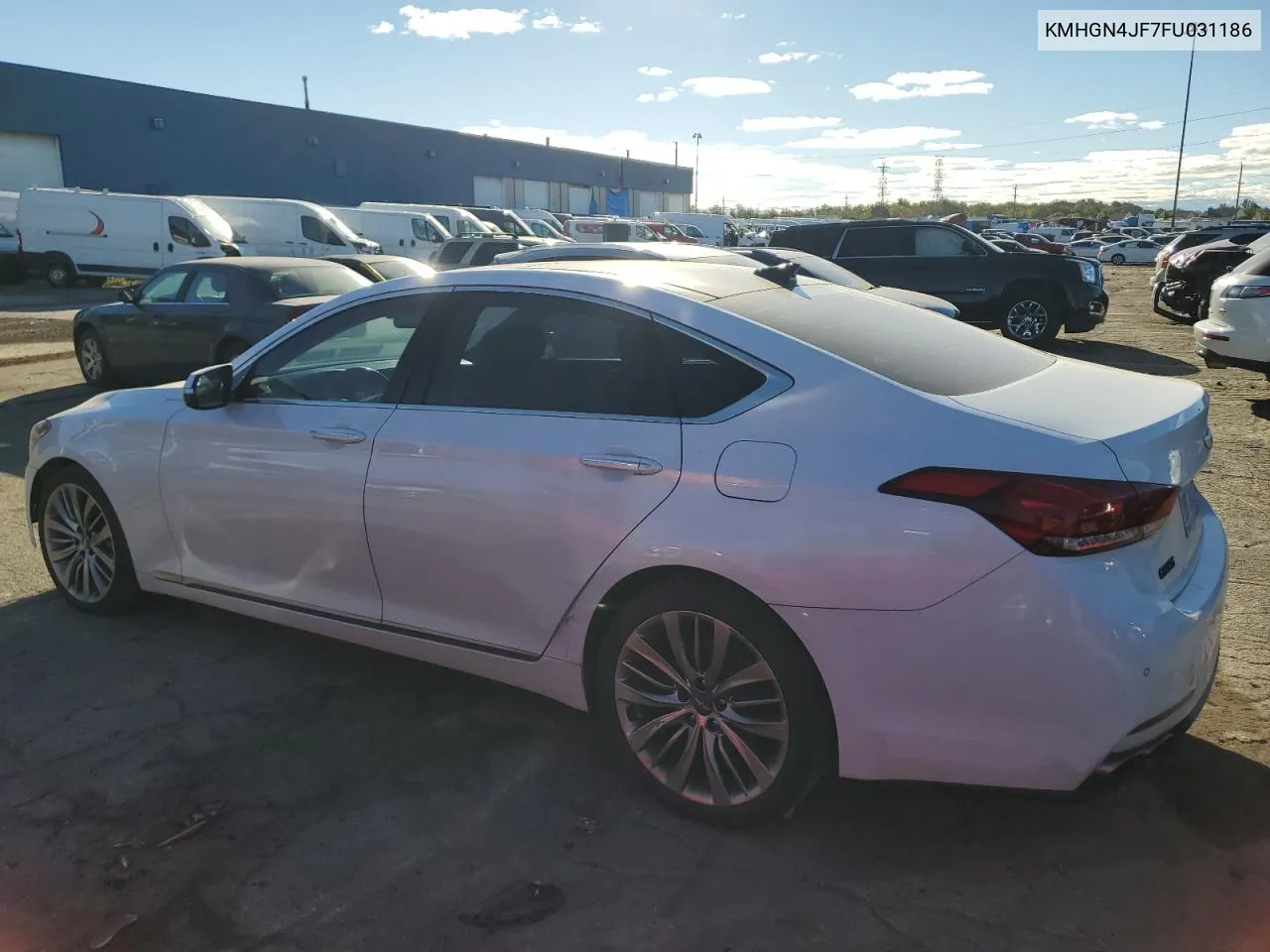 2015 Hyundai Genesis 5.0L VIN: KMHGN4JF7FU031186 Lot: 73708944