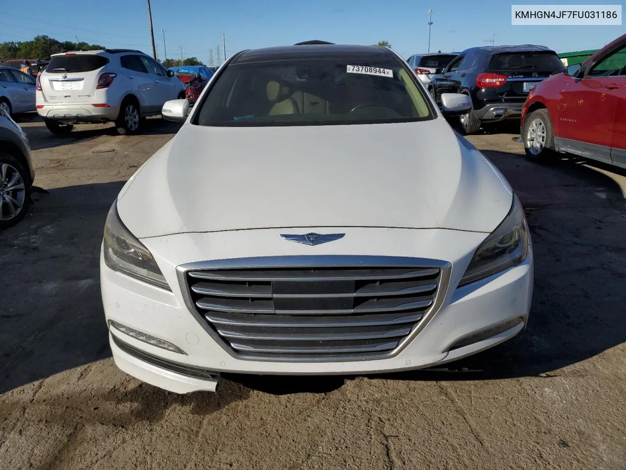 2015 Hyundai Genesis 5.0L VIN: KMHGN4JF7FU031186 Lot: 73708944