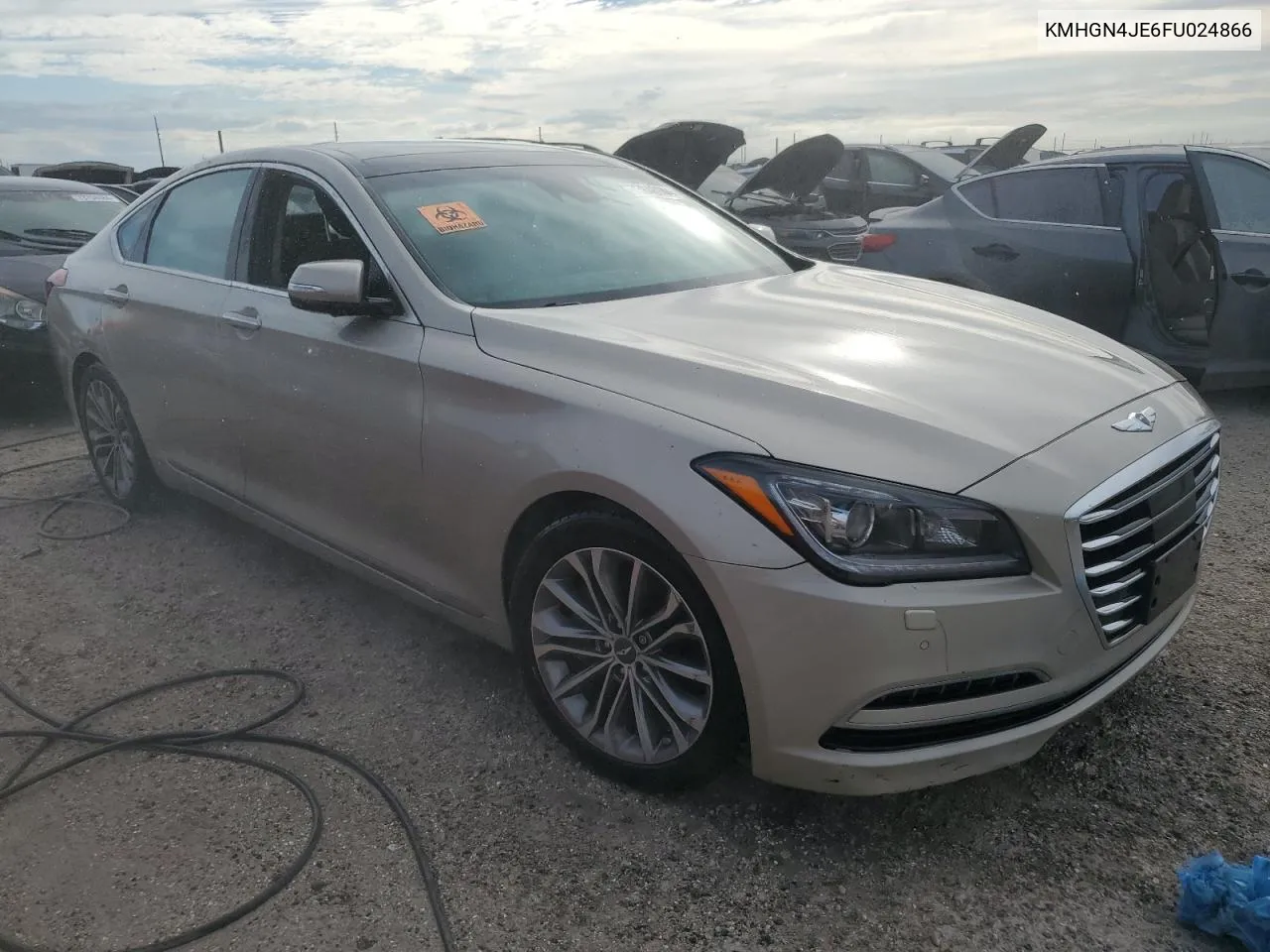 2015 Hyundai Genesis 3.8L VIN: KMHGN4JE6FU024866 Lot: 73848144