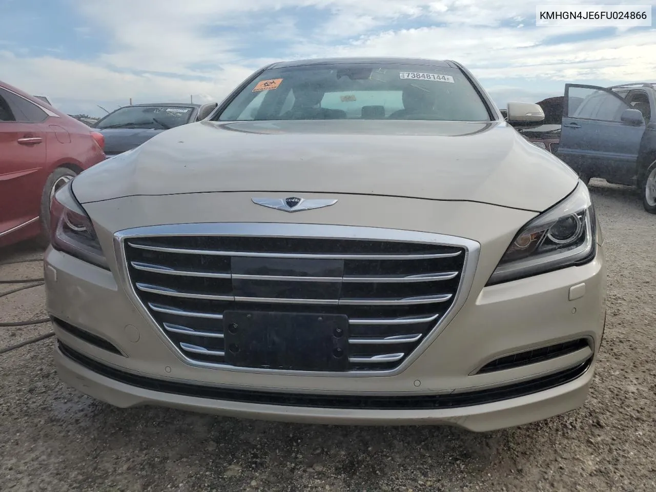 2015 Hyundai Genesis 3.8L VIN: KMHGN4JE6FU024866 Lot: 73848144