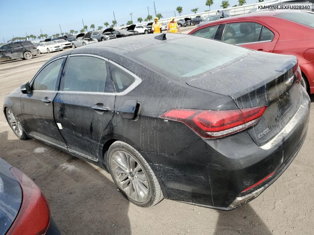 KMHGN4JEXFU028340 2015 Hyundai Genesis 3.8L