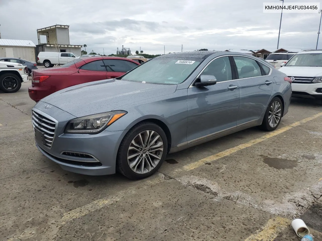 2015 Hyundai Genesis 3.8L VIN: KMHGN4JE4FU034456 Lot: 74460414