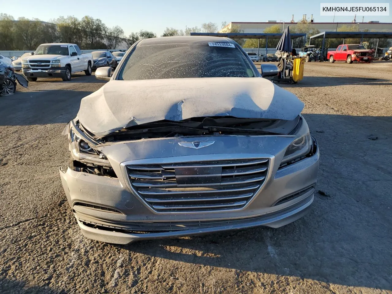 2015 Hyundai Genesis 3.8L VIN: KMHGN4JE5FU065134 Lot: 74533084