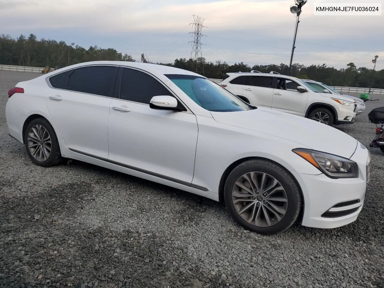 KMHGN4JE7FU036024 2015 Hyundai Genesis 3.8L