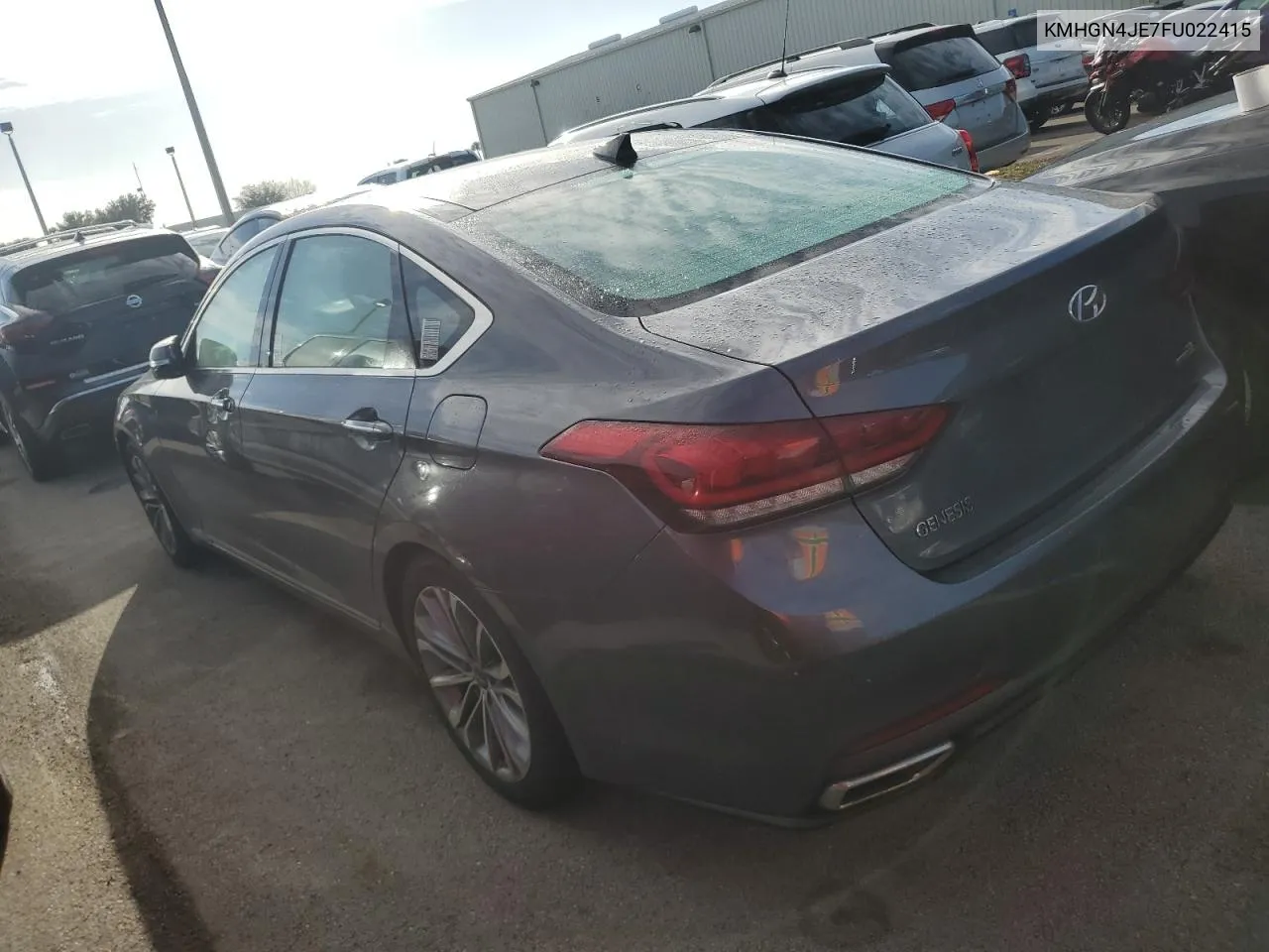 2015 Hyundai Genesis 3.8L VIN: KMHGN4JE7FU022415 Lot: 74740224