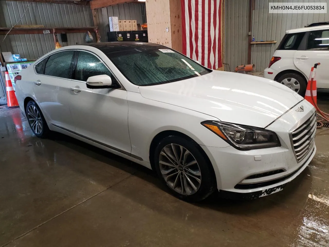 2015 Hyundai Genesis 3.8L VIN: KMHGN4JE6FU053834 Lot: 74796124