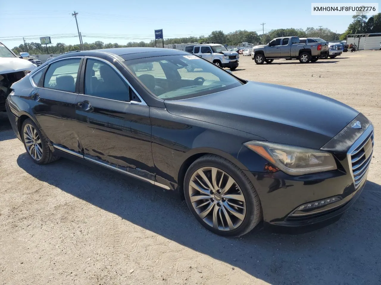 2015 Hyundai Genesis 5.0L VIN: KMHGN4JF8FU027776 Lot: 74977274