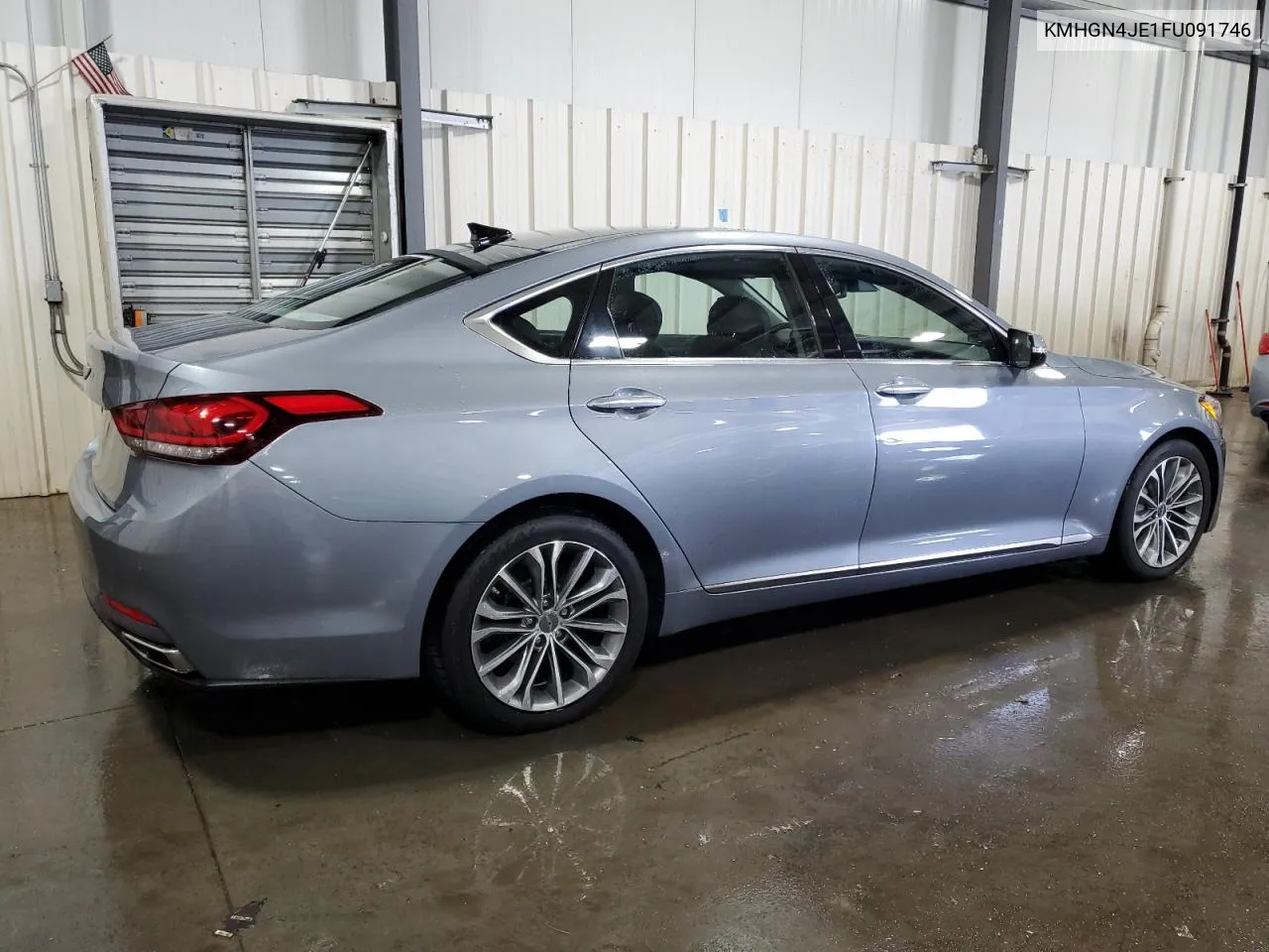 2015 Hyundai Genesis 3.8L VIN: KMHGN4JE1FU091746 Lot: 75015634