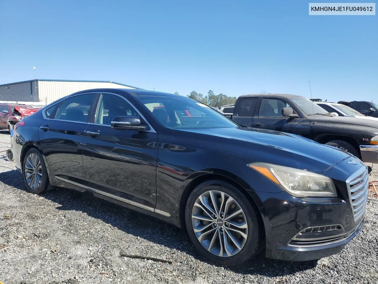 2015 Hyundai Genesis 3.8L VIN: KMHGN4JE1FU049612 Lot: 75484654