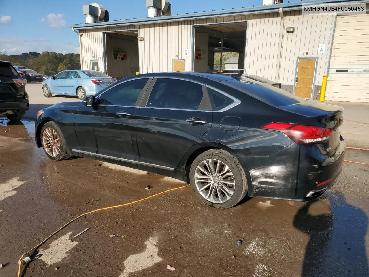 2015 Hyundai Genesis 3.8L VIN: KMHGN4JE4FU050463 Lot: 75496804