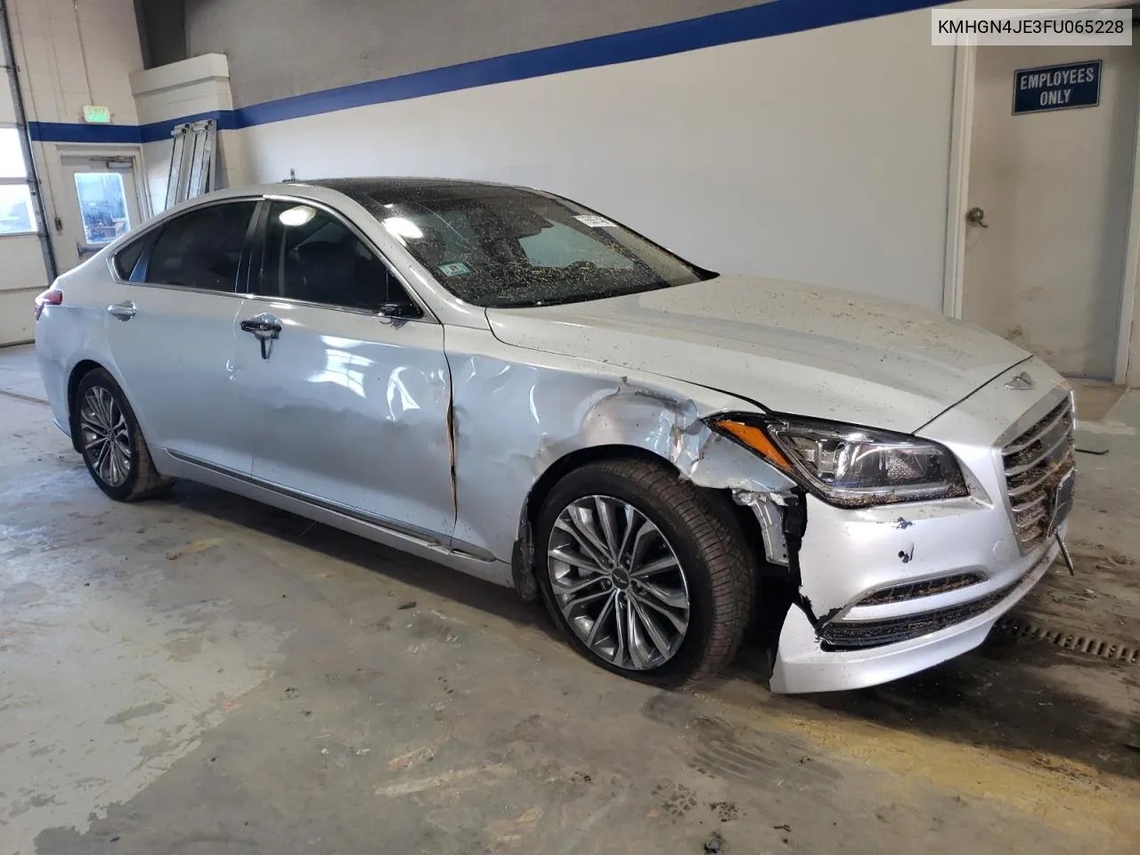 2015 Hyundai Genesis 3.8L VIN: KMHGN4JE3FU065228 Lot: 75567494