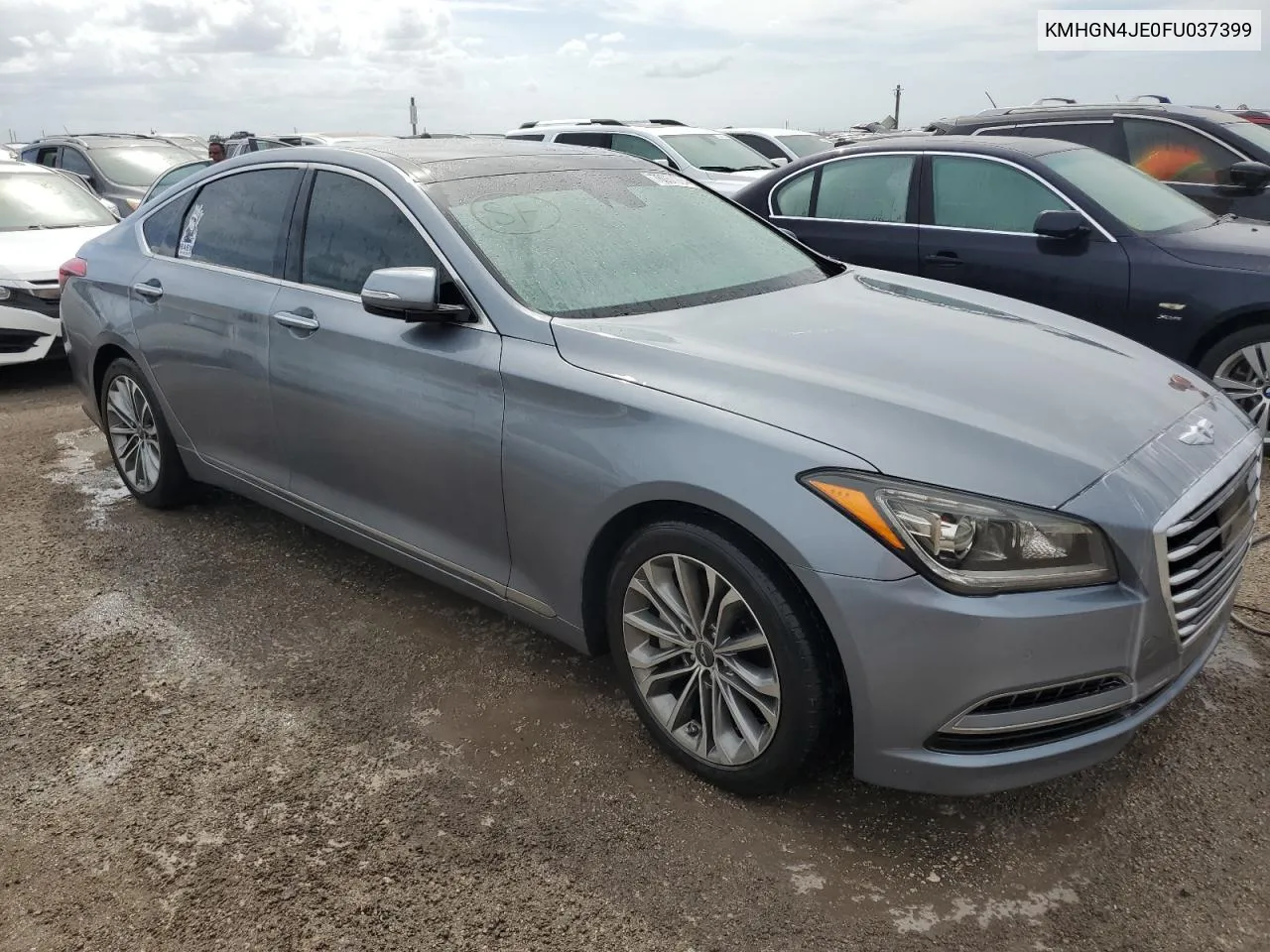 2015 Hyundai Genesis 3.8L VIN: KMHGN4JE0FU037399 Lot: 76057294