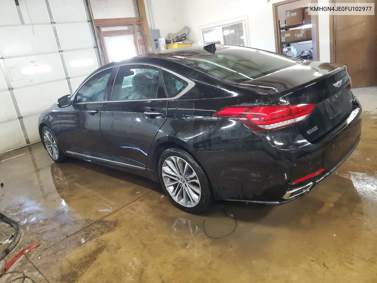 KMHGN4JE0FU102977 2015 Hyundai Genesis 3.8L