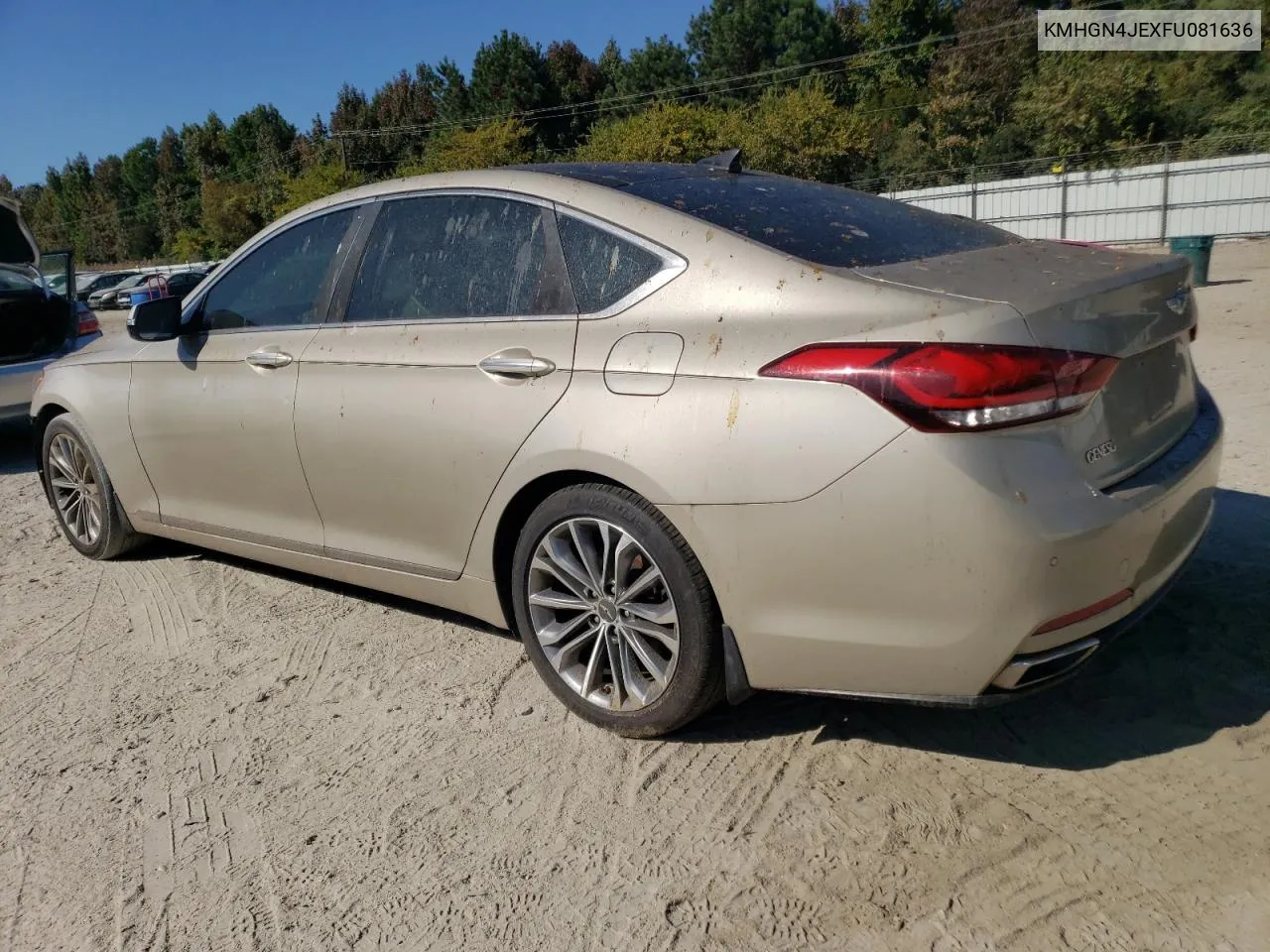 2015 Hyundai Genesis 3.8L VIN: KMHGN4JEXFU081636 Lot: 77174224