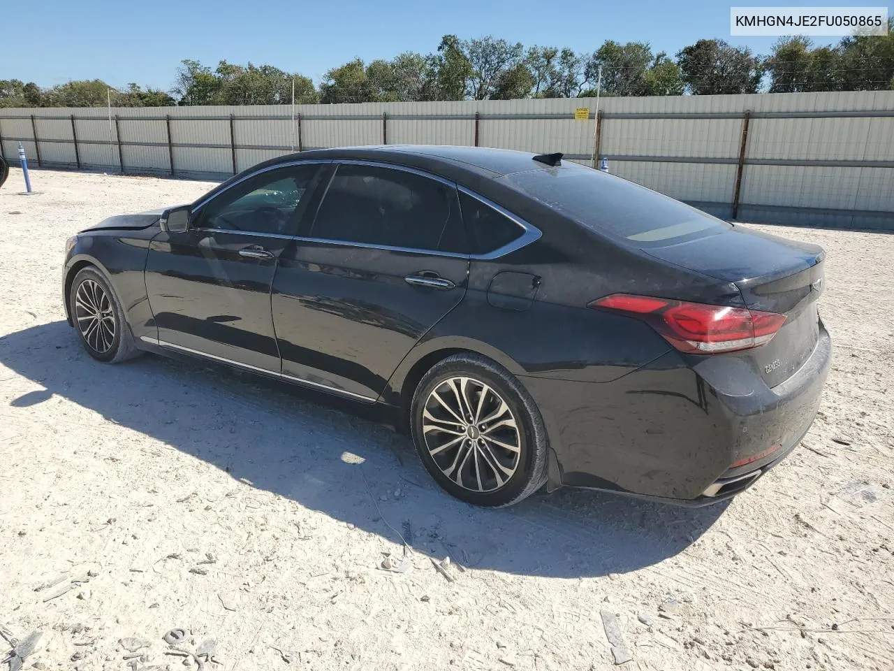 2015 Hyundai Genesis 3.8L VIN: KMHGN4JE2FU050865 Lot: 77639724