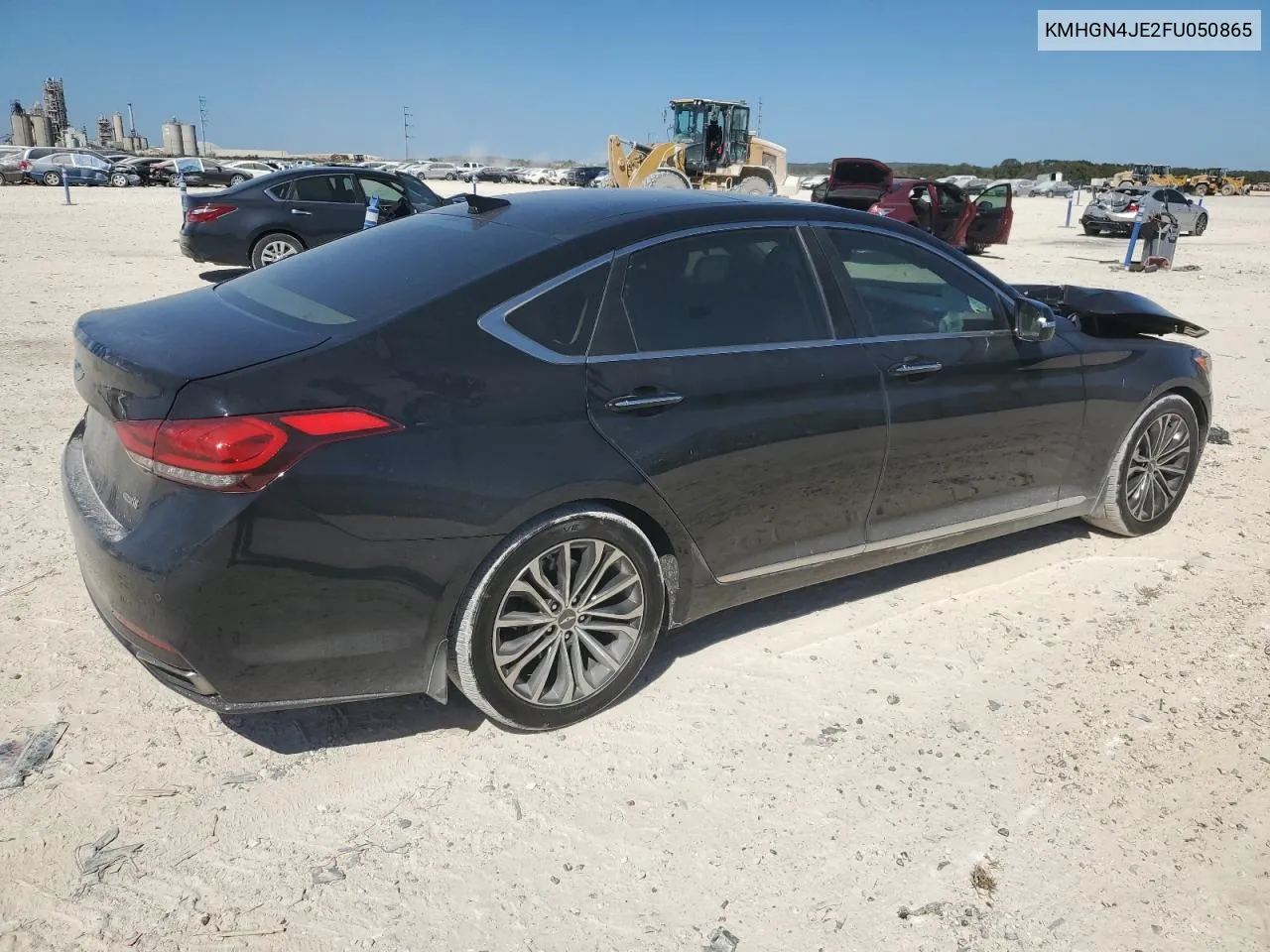 2015 Hyundai Genesis 3.8L VIN: KMHGN4JE2FU050865 Lot: 77639724