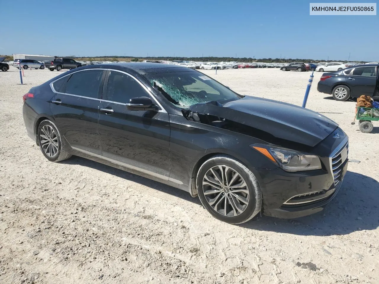 2015 Hyundai Genesis 3.8L VIN: KMHGN4JE2FU050865 Lot: 77639724