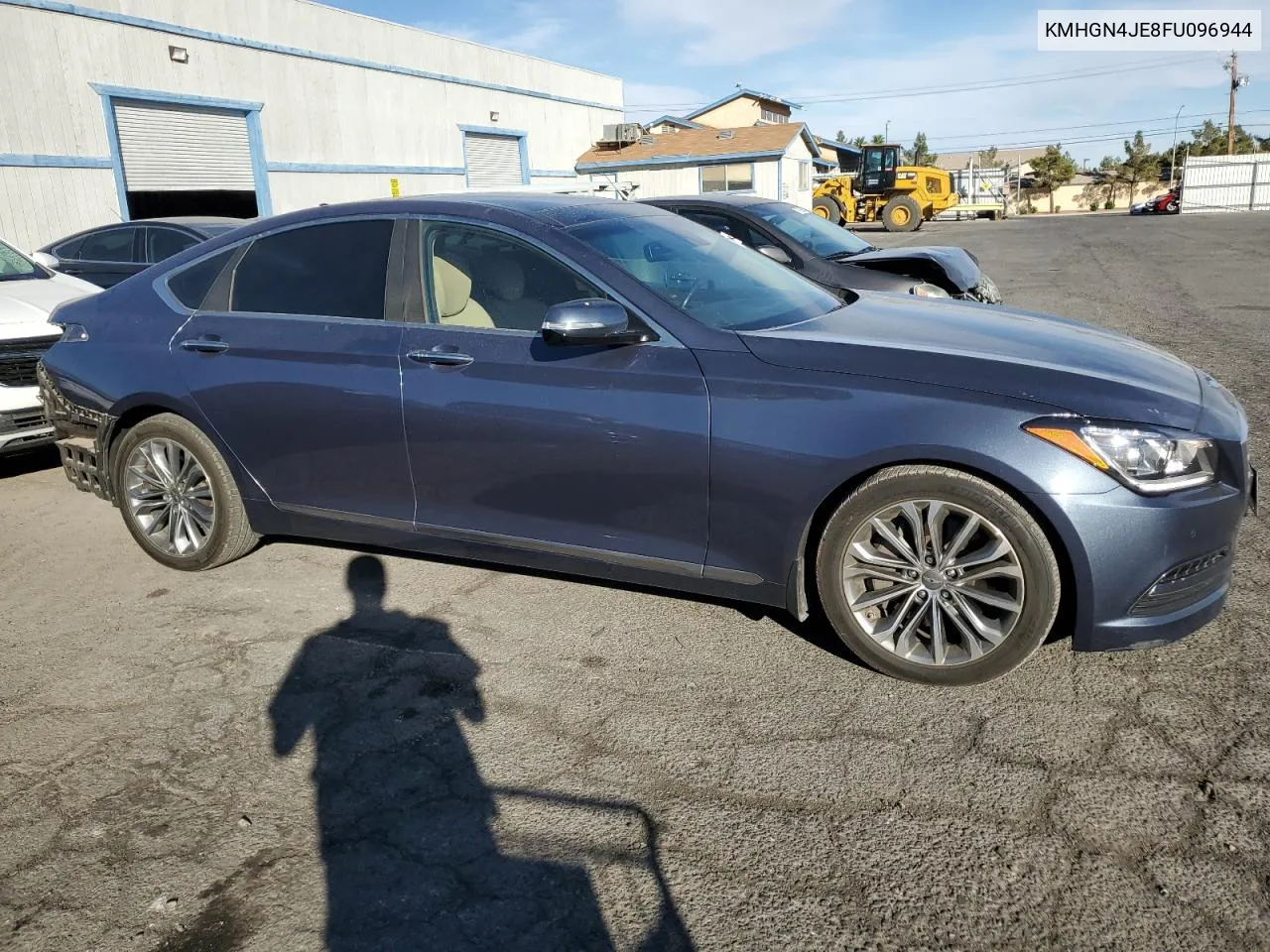 2015 Hyundai Genesis 3.8L VIN: KMHGN4JE8FU096944 Lot: 77886804