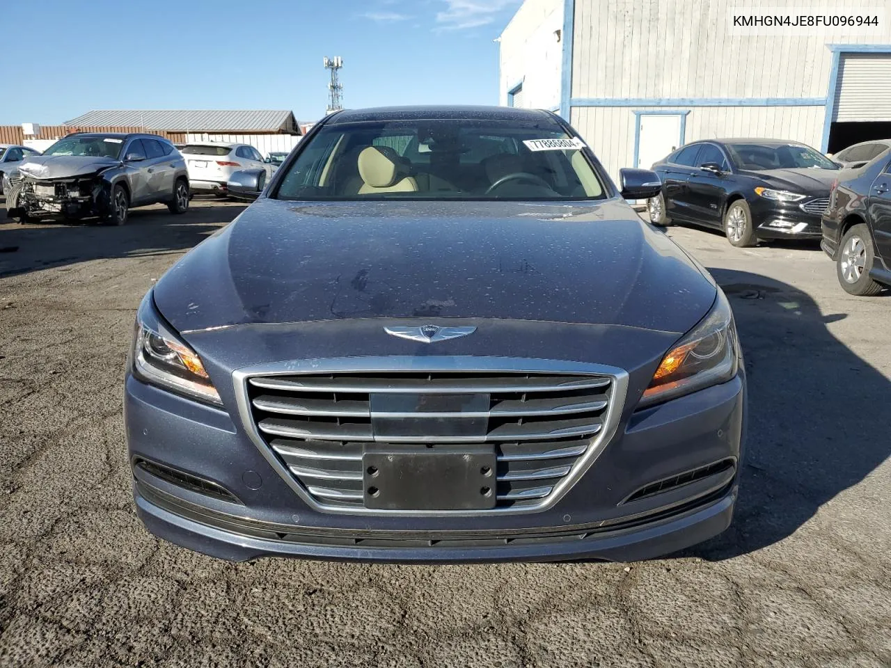 2015 Hyundai Genesis 3.8L VIN: KMHGN4JE8FU096944 Lot: 77886804