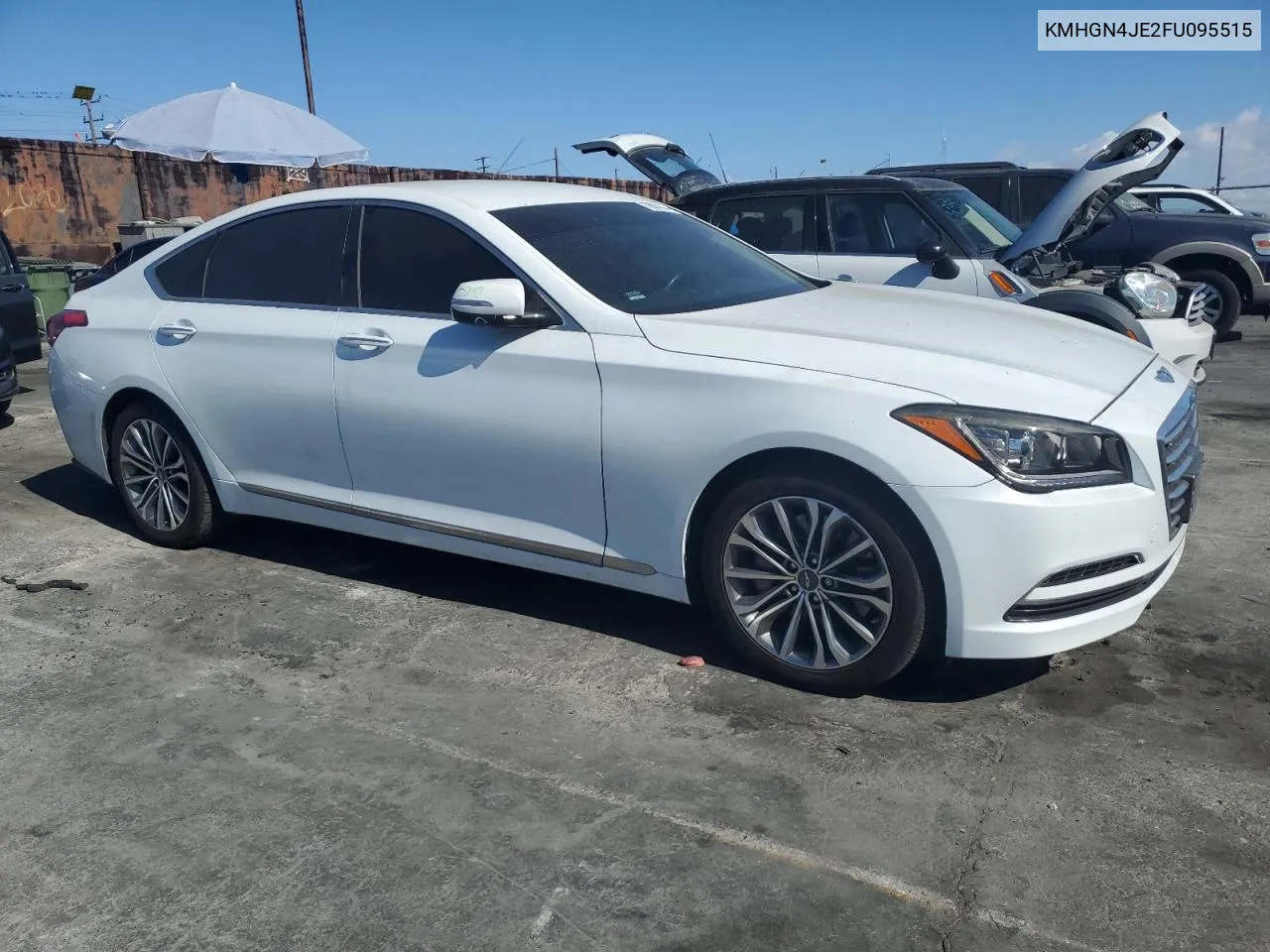 2015 Hyundai Genesis 3.8L VIN: KMHGN4JE2FU095515 Lot: 78081044