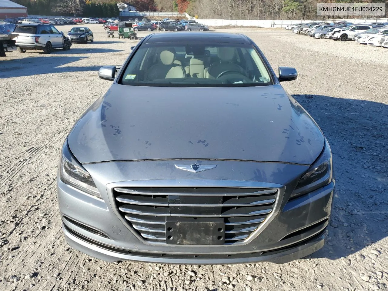 2015 Hyundai Genesis 3.8L VIN: KMHGN4JE4FU034229 Lot: 78460004