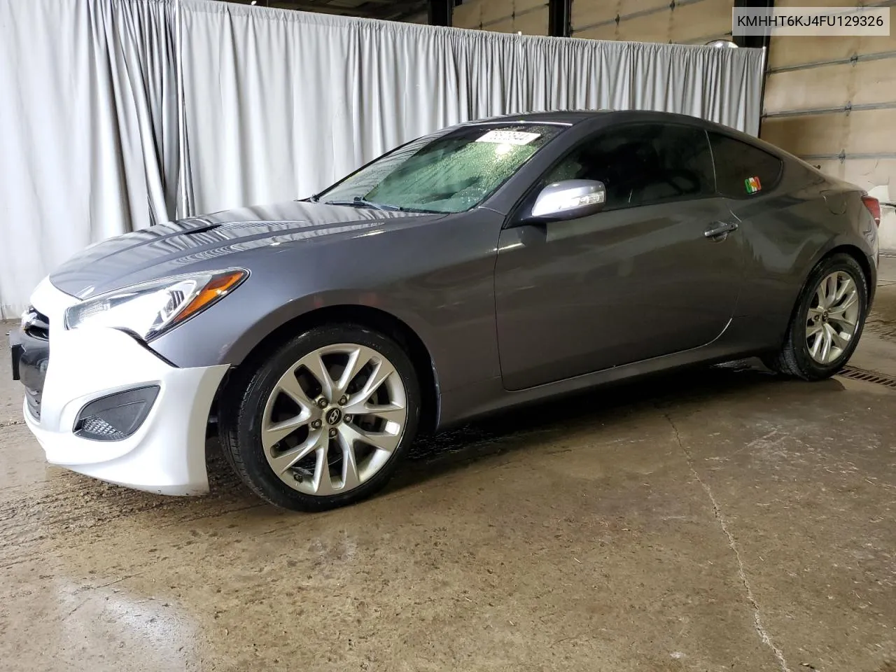 2015 Hyundai Genesis Coupe 3.8L VIN: KMHHT6KJ4FU129326 Lot: 78523644