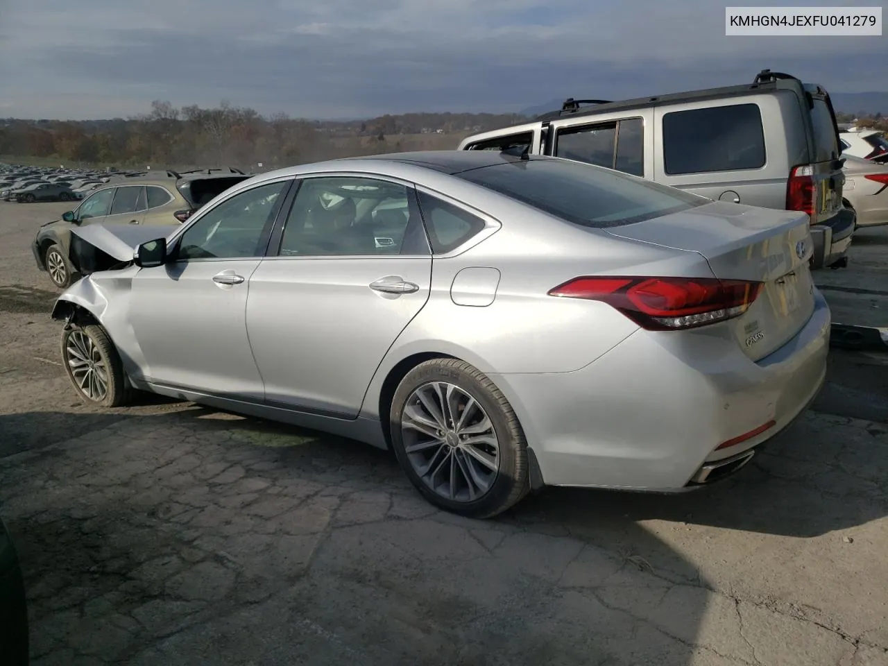 2015 Hyundai Genesis 3.8L VIN: KMHGN4JEXFU041279 Lot: 78826064