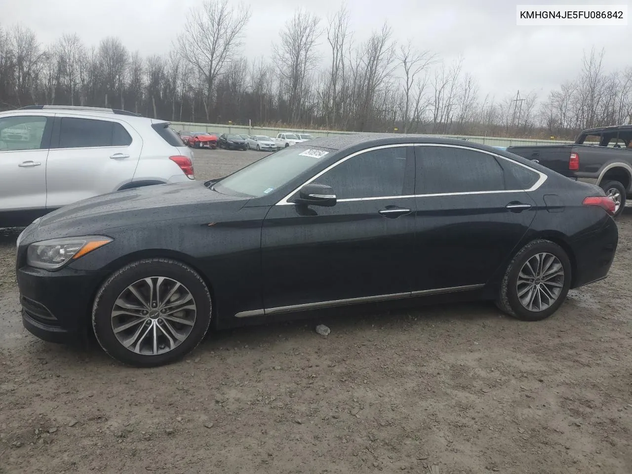 2015 Hyundai Genesis 3.8L VIN: KMHGN4JE5FU086842 Lot: 79109154