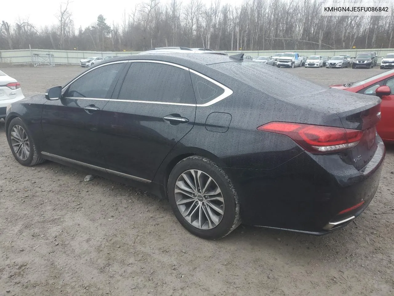 2015 Hyundai Genesis 3.8L VIN: KMHGN4JE5FU086842 Lot: 79109154