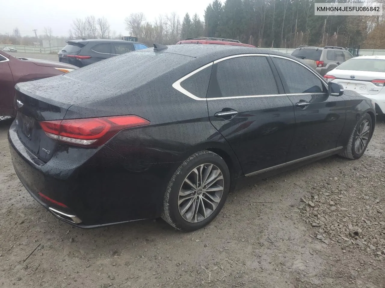 2015 Hyundai Genesis 3.8L VIN: KMHGN4JE5FU086842 Lot: 79109154