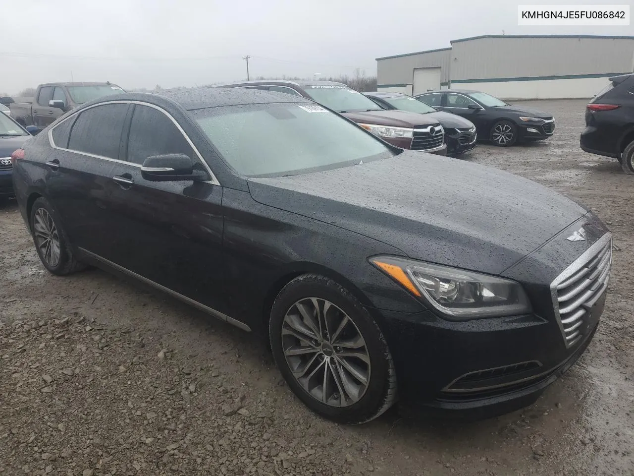 2015 Hyundai Genesis 3.8L VIN: KMHGN4JE5FU086842 Lot: 79109154