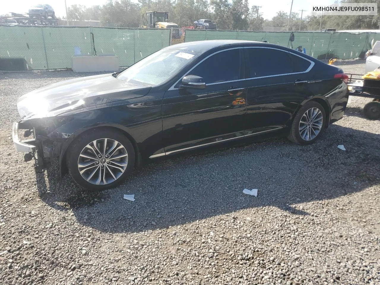 2015 Hyundai Genesis 3.8L VIN: KMHGN4JE9FU098511 Lot: 79474114