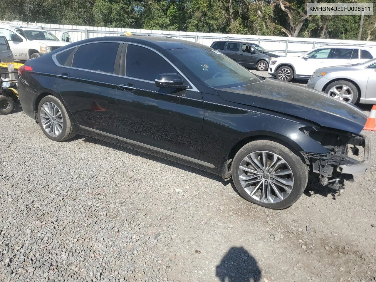 2015 Hyundai Genesis 3.8L VIN: KMHGN4JE9FU098511 Lot: 79474114