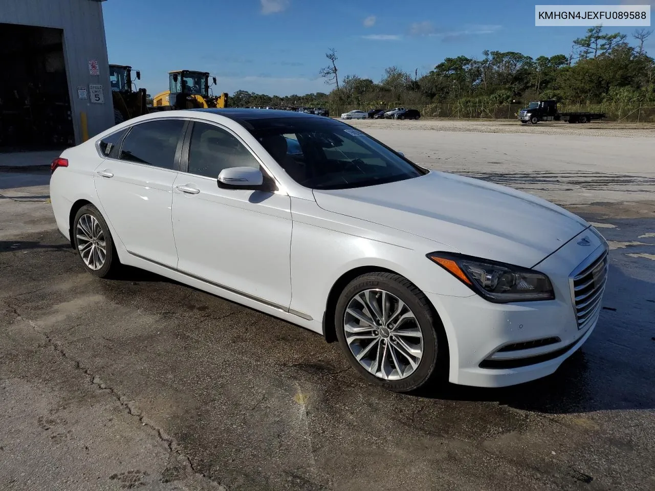 2015 Hyundai Genesis 3.8L VIN: KMHGN4JEXFU089588 Lot: 79562104